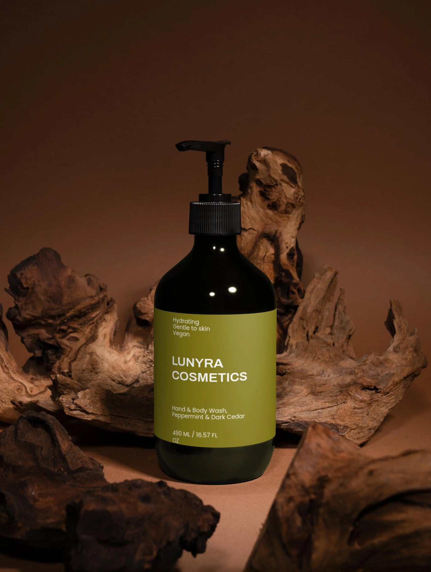 Hand & Body Wash, Peppermint & Dark Cedar Selfnamed