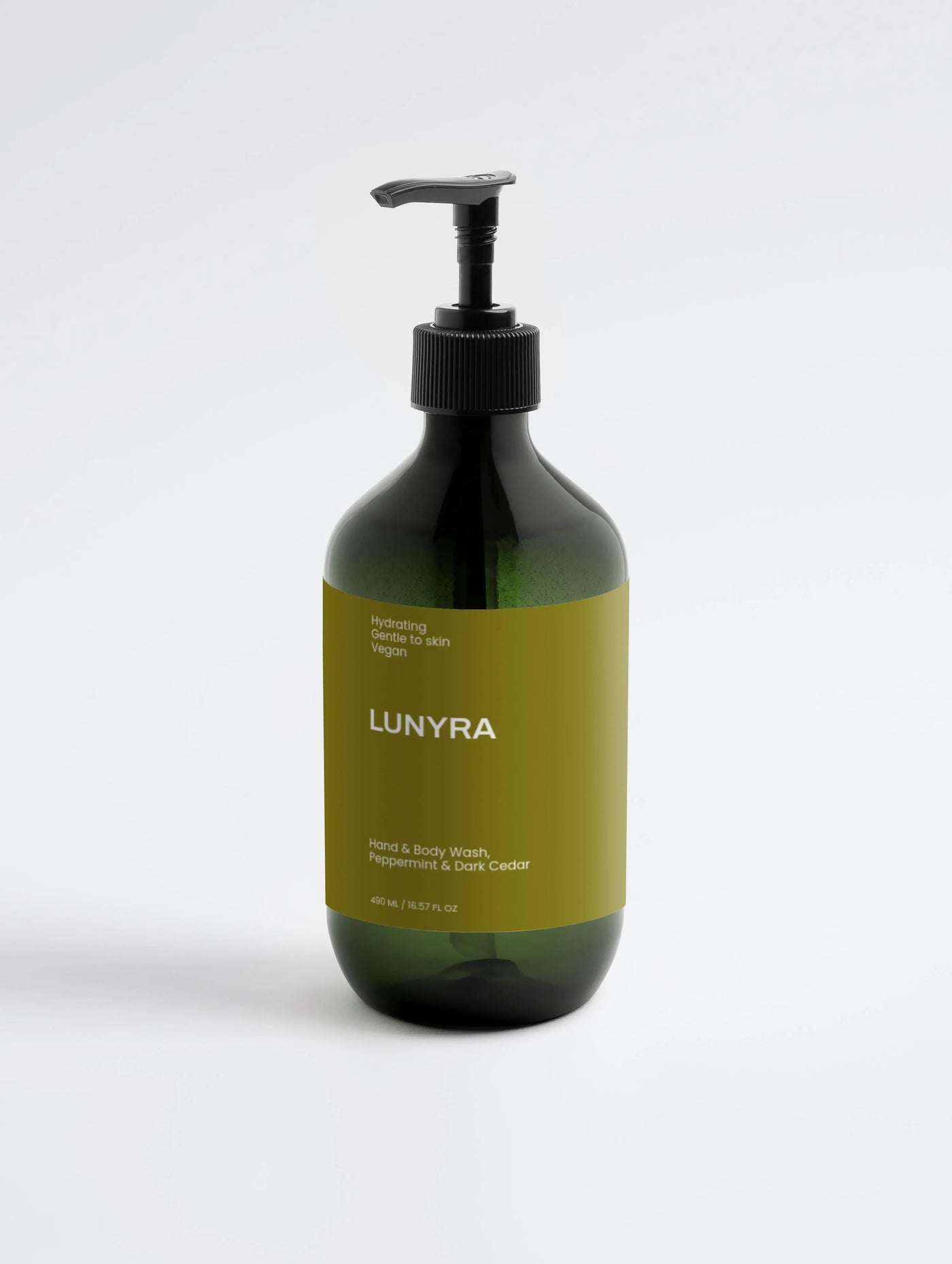 Hand & Body Wash, Peppermint & Dark Cedar Selfnamed